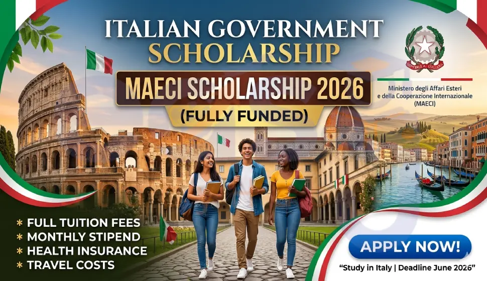 Abroad Study In Italy for Free With MAECI Scholarship In 2026