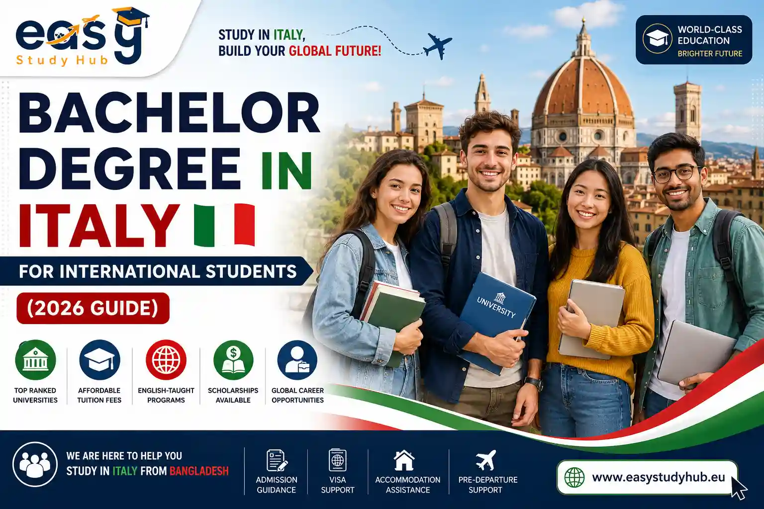 Bachelor Degree in Italy for International Students in 2026 Complete Guide