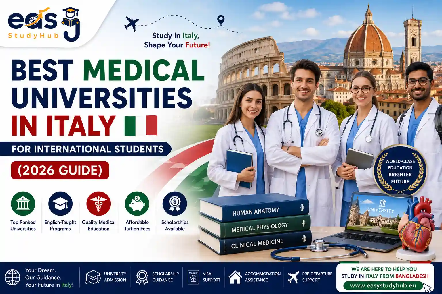 Best Medical Universities in Italy for International Students in 2026 Complete Guide