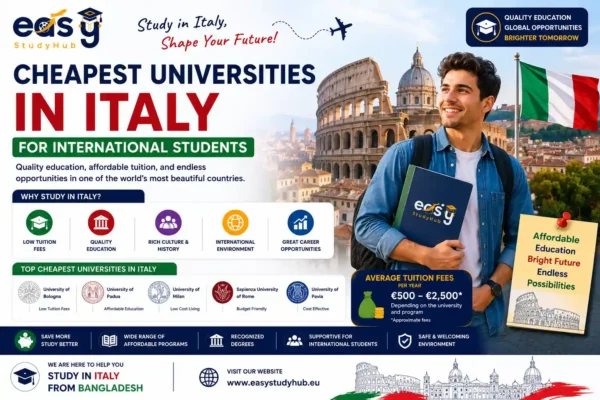 Cheapest Universities in Italy for International Students In 2026 Compete Giude