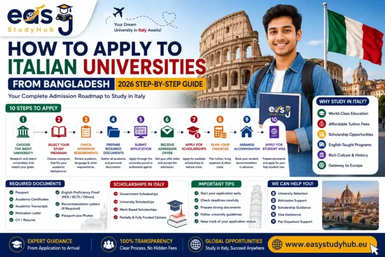 How to Apply to Italian Universities from Bangladesh In 2026 Complete Guide