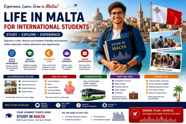 Life in Malta for International Students in 2026 Complete Guide