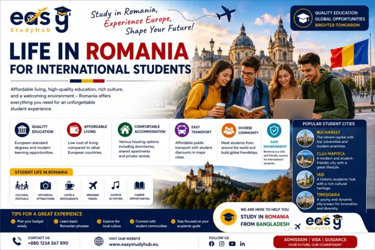 Life in Romania for International Students In 2026 Complete Guide