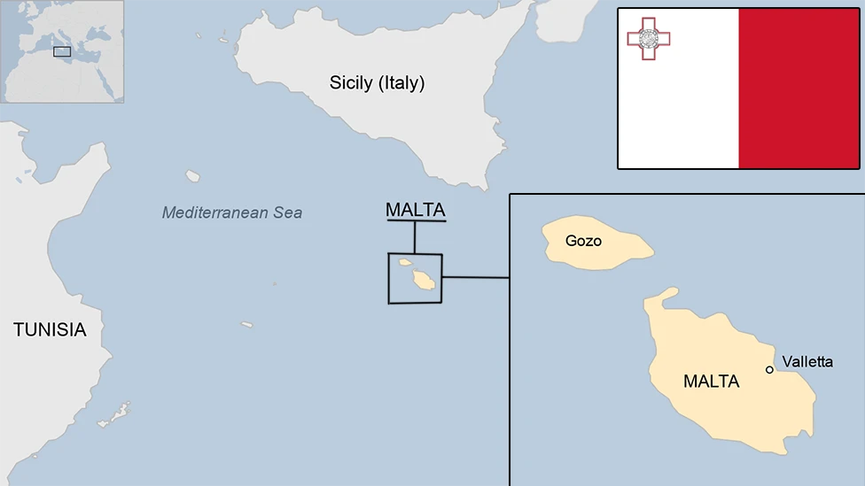 Full Overview Map of Malta