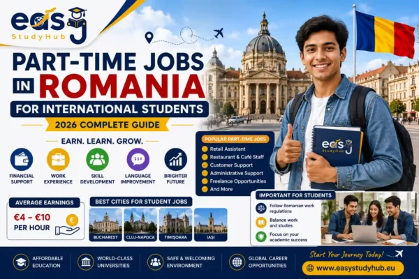Part-Time Jobs in Romania for International Students In 2026 Complete Guide
