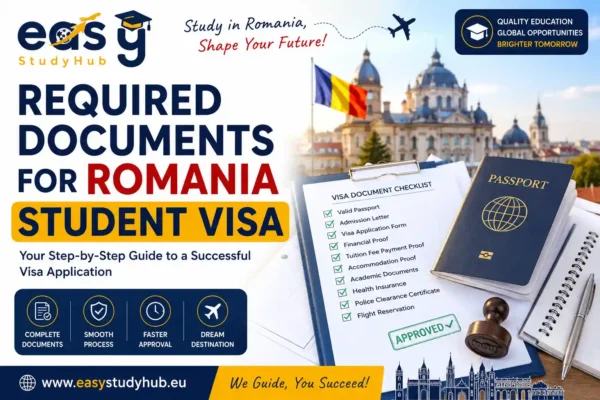 Required Documents for Romania Student Visa In 2026 Complete Guide