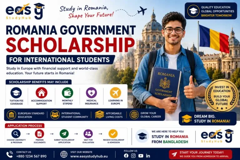 Romania Government Scholarship For International Students In 2026 Complete Guide
