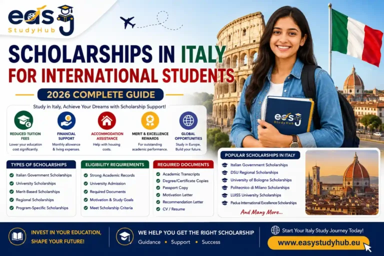 Scholarships in Italy for International Students In 2026 Complete Guide