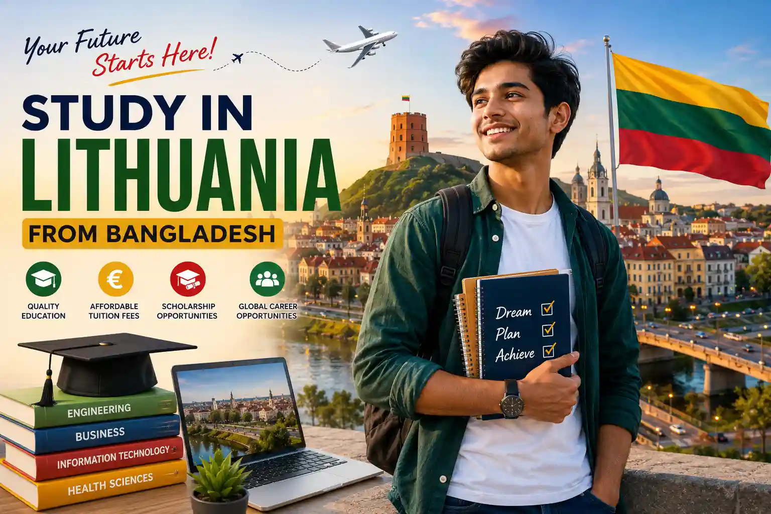 Study in Lithuania from Bangladesh in 2026 Complete Guide