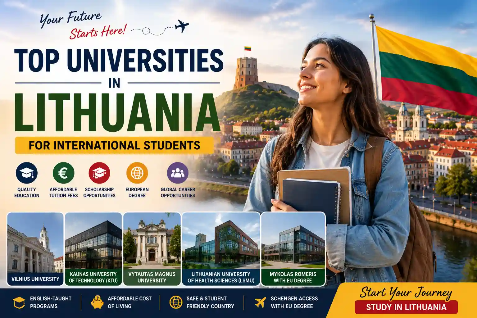 Top Universities in Lithuania for International Students in 2026 Complete Guide
